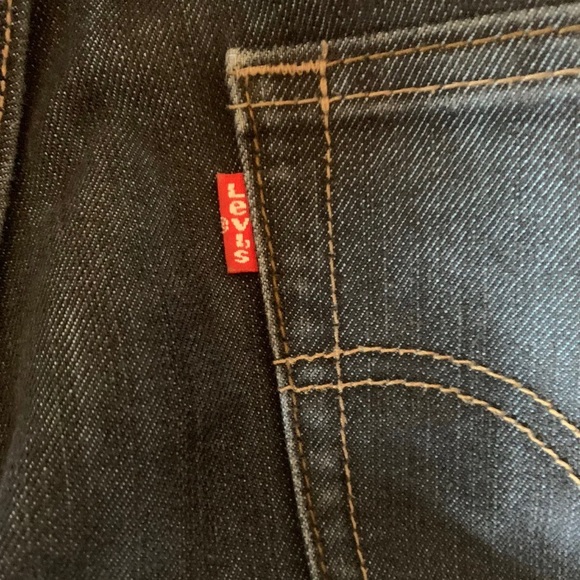 Levis 511 Slim Straight Boys Jeans, Size 12 REG, W 26, L 26, Dark Blue LIKE NEW! - Picture 4 of 7